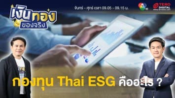 กองทุน Thai ESG ลดหย่อนภาษีได้อย่างไรบ้าง ? | เงินทองของจริง