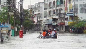 ปราจีนฯ-กบินทร์บุรีน้ำลดเกือบปกติปชช.ป่วยน้ำกัดเท้าเพียบ