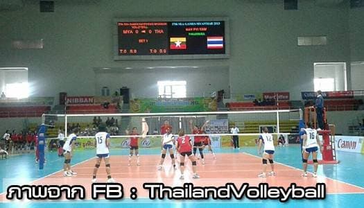 วอลเลย์สาวไทย ตบชนะเจ้าภาพ 3 เกมรวด ทะลุเข้ารอบชิง