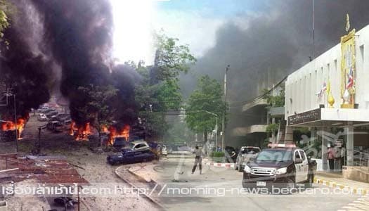 หาดใหญ่ระอุ! ระเบิดบึ้ม3จุดซ้อน เจ็บ5ราย