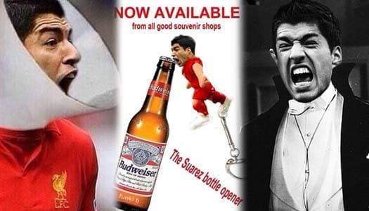 ล้อยันลูกบวช! ชาวเน็ตผุดภาพล้อ 'ซัวเรซ' "เหยินพิฆาต" หลังเฉาะนักเตะอิตาลีเจ็บ