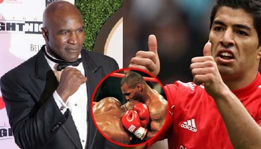 ใจพระ! 'โฮลีฟิลด์' เหยื่อ 'ไมค์ ไทสัน' กัดหูแหว่ง วอนสังคมให้อภัย 'ซัวเรซ'