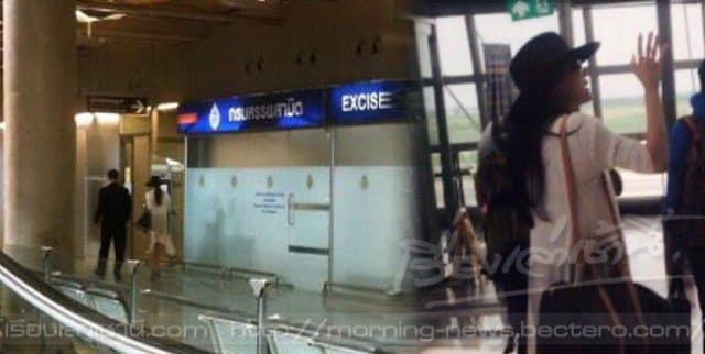 เปิดภาพเจนี่ทักทายแฟนคลับก่อนลัดฟ้าไปสหรัฐ 