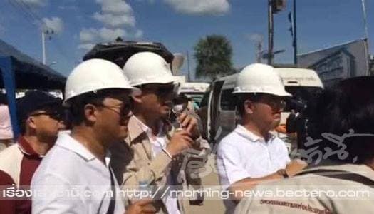 วสท.ตรวจเหตุอาคารถล่มย่านธัญบุรี คาดเบื้องต้นตัวตึกไม่สามารถรับน้ำหนักได้