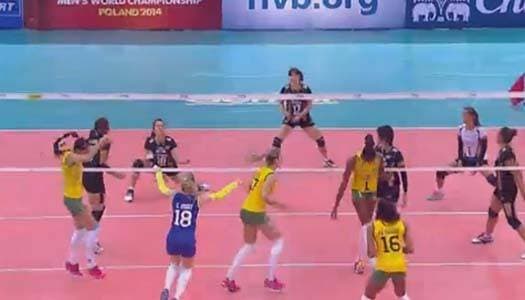 นักตบสาวไทยสุดต้าน พ่าย บราซิล 0-3 เซต