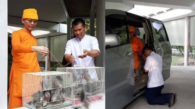 ธรรมกายลั่น 'พระธัมมชโย' ถูกกลั่นแกล้ง ปมภาพหลุดทำบุญปล่อยนก จ่อเอาผิดคนปล่อยภาพ