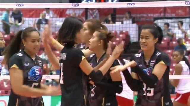 สาวไทยสู้สุดใจ ตบชนะเปรู 3-0 เซต ทิ้งท้ายศึกโอลิมปิครอบคัดเลือก