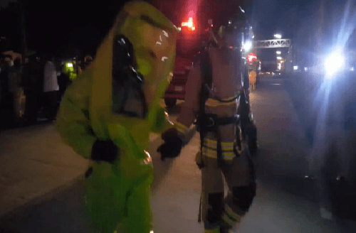 แอมโมเนียทำความเย็นบริษัทผลิตนมเปรี้ยวรั่ว  พนักงานปิดจมูกวิ่งออกมาอย่างระทึก 