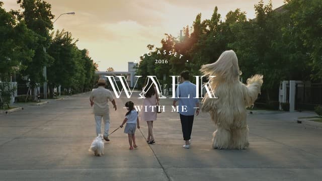 SC ASSET ส่งแคมเปญ “Walk With Me มิตรภาพดีๆ มีอยู่รอบรั้ว...แค่ออกเดิน” โชว์เทคนิค Interactive ครั้งแรกในวงการอสังหาฯ