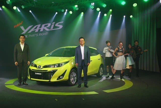 โตโยต้าเปิดตัวยาริส รุ่นปรับปรุงโฉมใหม่ " New YARIS ...YES , THAT'S RIGHT " ที่สุดของความใช่ในสไตล์คุณ