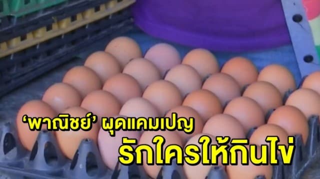 ‘พาณิชย์’ เตรียมจับมือห้างฯ นำไข่ไก่จัดกระเช้าปีใหม่ เพิ่มการบริโภค-แก้ปัญหาไข่ไก่ล้นตลาด 