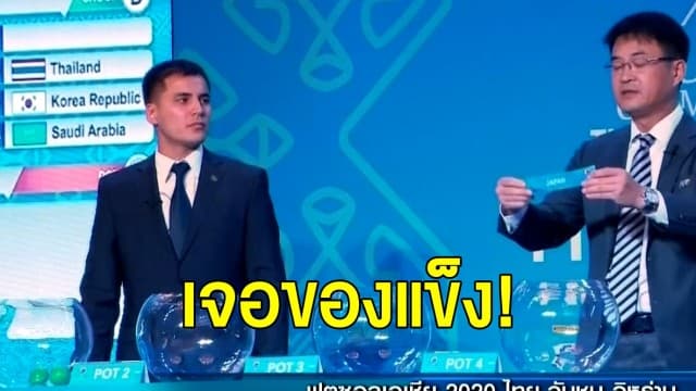 ฟุตซอลทีมชาติไทย ร่วมกลุ่มแชมป์เก่า 'อิหร่าน' ศึกฟุตซอลเอเชีย 2020