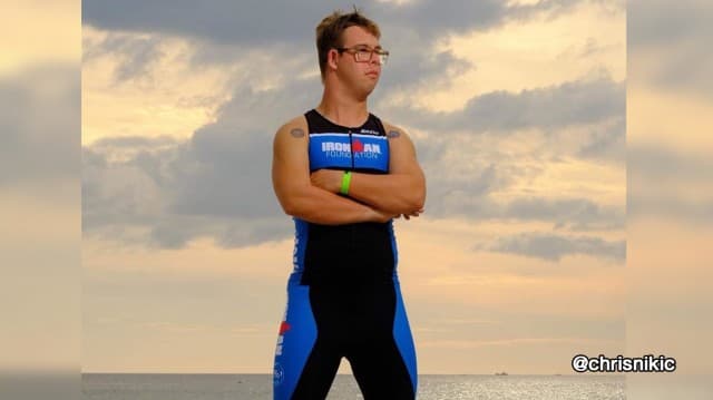 หนุ่มดาวน์ซินโดรม สร้างประวัติศาสตร์พิชิตไตรกีฬาคนเหล็ก 