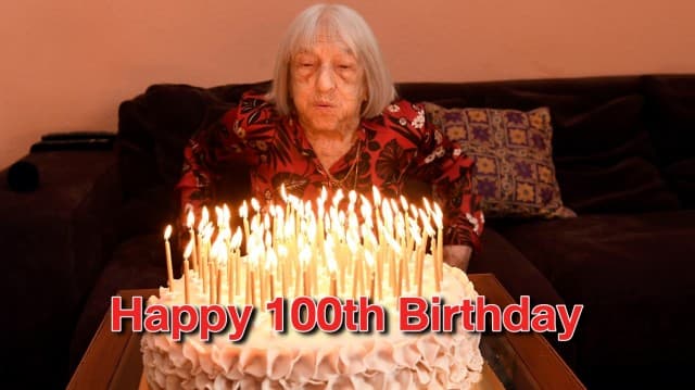 ร่วมอวยพรวันเกิด ‘แอกเนส’ แชมป์โอลิมปิกอายุมากที่สุดในโลก