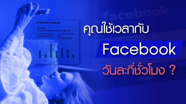 สอนวิธีเช็ค คุณใช้เวลากับ Facebook วันละกี่ชั่วโมง?