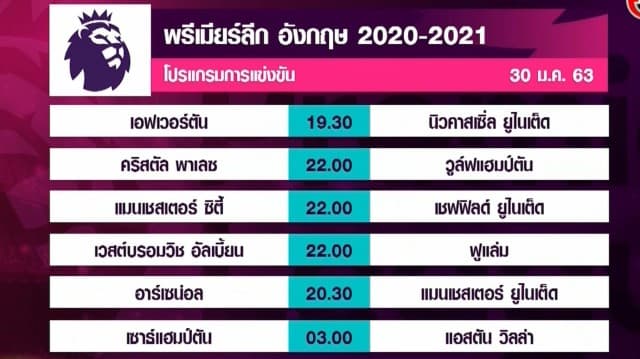 เคาะแล้ว! พรีเมียร์ลีก เตรียมทดลองกฏเปลี่ยนตัวนักเตะ กรณีเจ็บศีรษะ