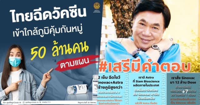  ชาวเน็ตจับโป๊ะ ข้อมูล ไทยรู้สู้โควิด ตรงเป๊ะกับ #เสรีมีคำตอบ หรือนี่จะเป็นผลงานใหม่ 