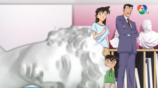 ดูย้อนหลัง โคนัน เดอะซีรีส์ EP.967 ตอนชมรมนักสืบเยาวชน เป็นแบบวาดรูป (1/2)