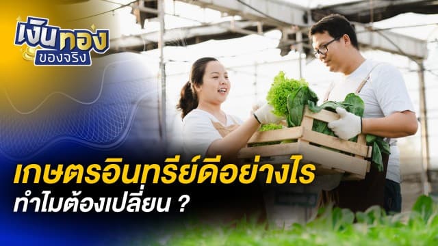 เกษตรอินทรีย์ดีอย่างไร ทำไมต้องเปลี่ยน | เงินทองของจริง [LIVE]