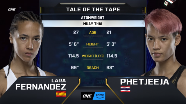 ลารา เฟอร์นานเดซ VS เพชรจีจ้า ลูกเจ้าพ่อโรงต้ม | ONE FIGHT NIGHT 12 | 15 ก.ค. 66 | CH7HD