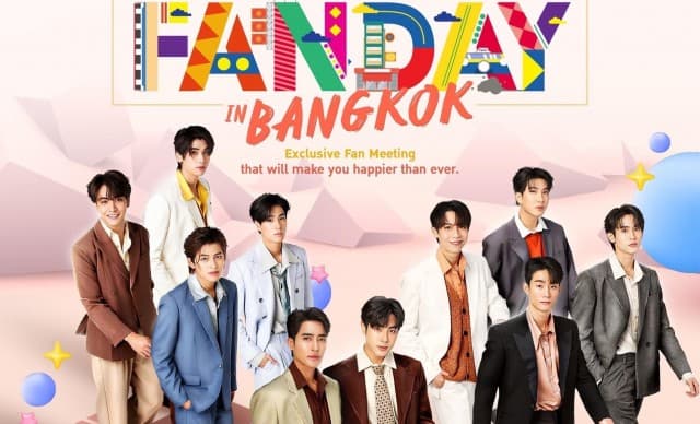 “GMMTV” จัดงาน “GMMTV FANDAY IN BANGKOK” ครั้งแรกในไทย ขนทัพศิลปินไอดอล 5 คู่จิ้นสุดฮอต โชว์แน่น 3 วันเต็ม เสิร์ฟความมันส์ 22-23-24 ก.ย. เตรียมกดบัตร 19 ส.ค.นี้