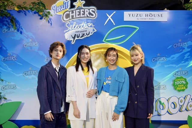 สาวกยูซุต้องไม่พลาด “Cheers Selection Japanese Yuzu” เครื่องดื่มเชียร์ยูซุแท้ 100 พร้อมให้คุณปลดล็อกความสดชื่นผ่านคอนเซปต์ “100 You 100 Yuzu”