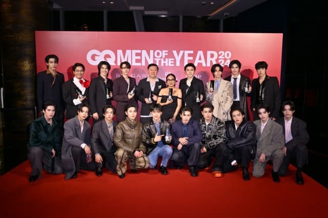 ‘GQ MEN OF THE YEAR 2024’ งานประกาศรางวัลแห่งปี  ที่มอบให้บุคคลผู้มีชื่อเสียงและสร้างการเปลี่ยนแปลงให้กับสังคมในด้านต่างๆ อย่างโดดเด่น