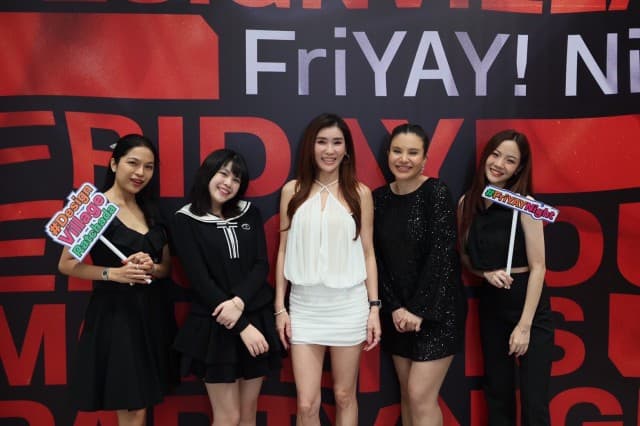 ทำเลย่านรัชดาฮอต  Design Village Ratchada (ดีไซน์วิลเลจ รัชดา)  ปล่อยหมัดเด็ดกิจกรรม  “FRIYAY ! NIGHT” จับมือ BREWAVE  ชาร์จความสุขกลุ่มคนทำงานแบบจัดเต็ม ชวนคนดังสายบันเทิง -เซเลบริตี้สุดชิคร่วมงาน