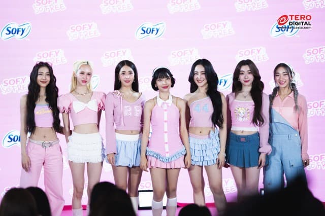 SOFY เปิดตัว 4EVE นั่งแท่นพรีเซนเตอร์ใหม่  พร้อมบูสต์ความสดใสกับ Sofy SoFree อิสระได้ในทุกๆ วัน 