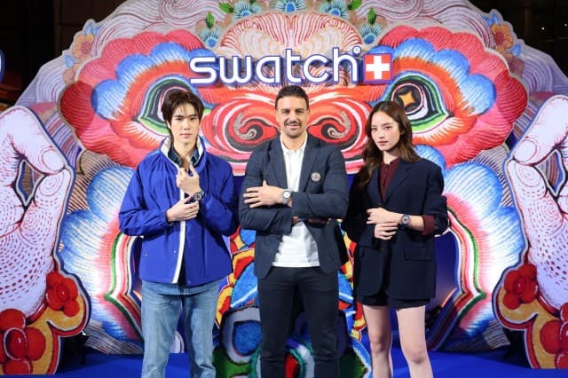 ณิชา ภูวินทร์ ร่วมกับ SWATCH เปิดร้านสาขาใหม่ใหญ่ที่สุดในโลก ณ วัน แบงค็อก พร้อมแนะนำ Swatch Destination Art เฉลิมฉลองแด่ความเป็นเลิศของกรุงเทพมหานครฯ