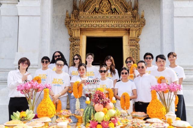 “แบมแบม-ใบปอ” ควงคู่บวงสรวงซีรีส์ “Be My ANGEL ฉันหลงรักเทวดาของฉัน” การันตีความสนุกสุดฟินที่พร้อมเสิร์ฟแบบเต็มพิกัด