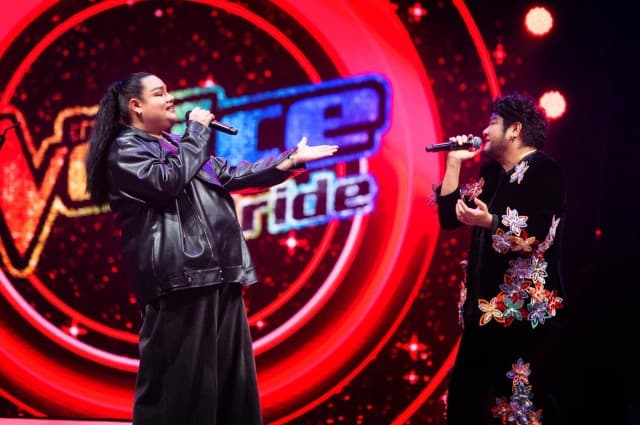 “โค้ชแอม-โค้ชเบน-โค้ชธามไท” ปิดดีล!!  บทสรุปรอบ Blind Audition ในเวที “The Voice Pride 2025”