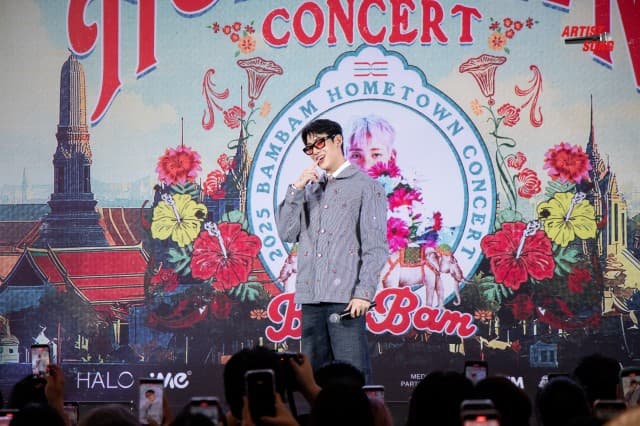 “แบมแบม” แถลงข่าวก่อนจัดเต็ม-เล่นใหญ่คอนเสิร์ตเพื่อบ้านเกิดที่เดียวเท่านั้น! “2025 BamBam HOMETOWN Concert in Bangkok”  เปิดสเปเชียลเกสต์ “ธามไท-อิ้งค์-เจฟ” มาครบทีม!!
