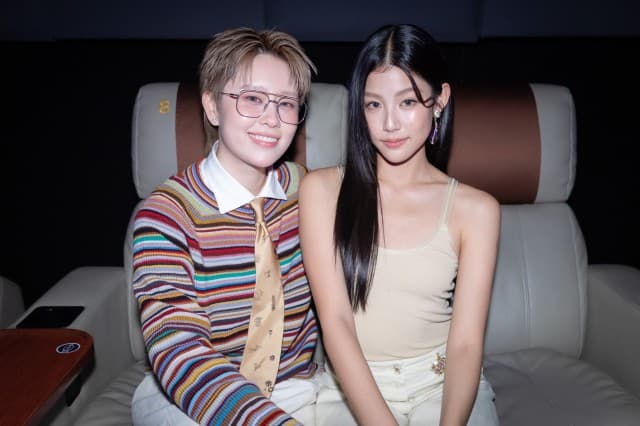 แบมแบม-ใบปอ เสิร์ฟความหวานฉ่ำแบบจุ๊กกรู กลางโรงภาพยนตร์ ให้แฟนๆได้เขินตาม ในงาน FAN Screen EP.4