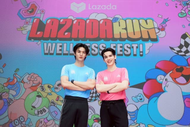 iQIYI Artist เติมสีสันสุดฟิต ในงาน “Lazada Run Wellness Fest” ใหญ่สุดครั้งแรกในไทย