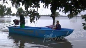 ปราจีนบุรี-น้ำซัดถนนพังทะลักท่วมต.วังดาล 'กบินทร์'เฮน้ำลดฮวบ