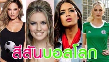 นางฟ้าขอบสนาม! ยลโฉมเหยี่ยวข่าวสาว สีสันบอลโลก 2014