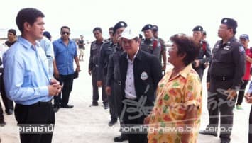 ผู้ว่าฯประจวบลงพื้นที่จัดระเบียบชายหาดหัวหิน 