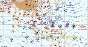 อุตุฯ ประกาศเตือน พายุดีเปรสชั่นบริเวณทะเลจีนใต้ ฉบับที่ 6 อีสานระวังอันตรายจากฝนตกหนัก