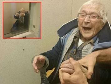 คุณยายทวดชาวดัตช์วัย99 เป็นปลื้ม ได้ติดคุกสมใจ หลังตร.ช่วยสานความปรารถนาสุดท้าย