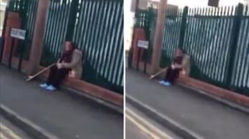 (คลิป) ชาวเน็ตโพสต์แฉ หญิงอังกฤษมักง่ายนั่งปลดทุกข์ริมถนน ไม่แคร์แม้ถูกตักเตือน