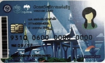 บัตรสวัสดิการแห่งรัฐหมุนเงินเข้าเศรษฐกิจชุมชนแล้ว 1,700 ล้านบาท