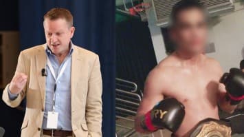 อดีตนักข่าวรอยเตอร์ โพสต์ภาพนักมวยไทย ระบุ เป็นหนึ่งในแก๊งชุดขาว ทำร้ายผู้ประท้วงชาวฮ่องกง