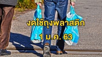 ครม.ไฟเขียว ลด - เลิกถุงพลาสติก ดีเดย์ปีใหม่ 1 ม.ค. 63