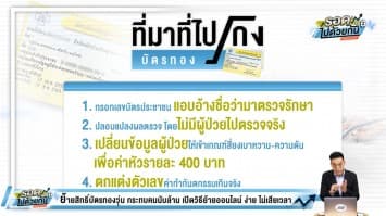 ครบเครื่องเรื่อง 'โกงบัตรทอง' ย้ายสิทธิวุ่น กระทบคนนับล้าน เปิดวิธีย้ายออนไลน์ ง่าย ไม่เสียเวลา