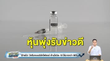 หุ้นพุ่งแรงรับข่าว 'โจ ไบเดน' คว้าชัยเลือกตั้ง ปธน.สหรัฐฯ - วัคซีนโควิด เห็นผลกว่า 90%