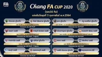 ห้ามพลาด! เกมใหญ่เอฟเอ คัพ สิงห์เจ้าท่า พบ ปราสาทสายฟ้า เย็นนี้