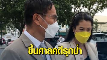 ปารีณา ขึ้นศาลนัดแรก สู้คดีบุกรุกป่าสงวน ยันมั่นใจในความบริสุทธิ์