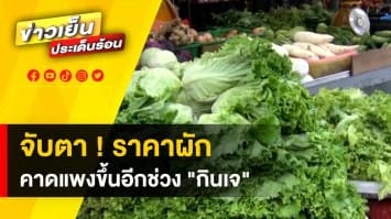 ราคาผัก พุ่ง ! รับ เทศกาลถือศีลกินเจ ด้าน กรมค้าภายใน สั่งจับตาราคา