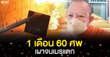 1 เดือน 60 ศพ เผาจนเมรุเเตก ! เจ้าอาวาสวัดบางม่วง เตือน โควิด-19 เฝ้าระวังการ์ดอย่าตก